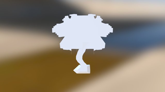 Flowey 3D Model