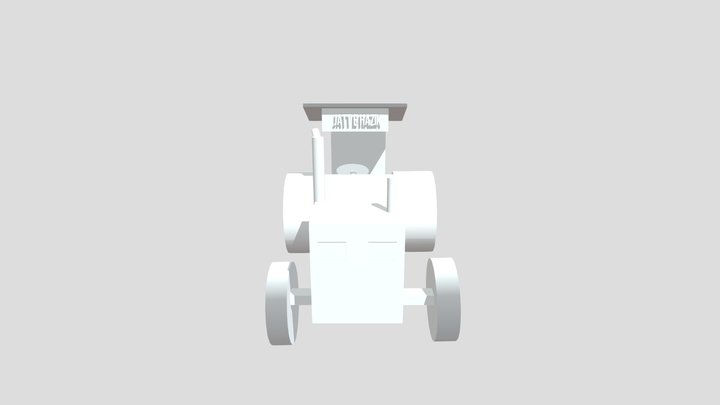 Tractor Swaraj 885  Fe 3D Model