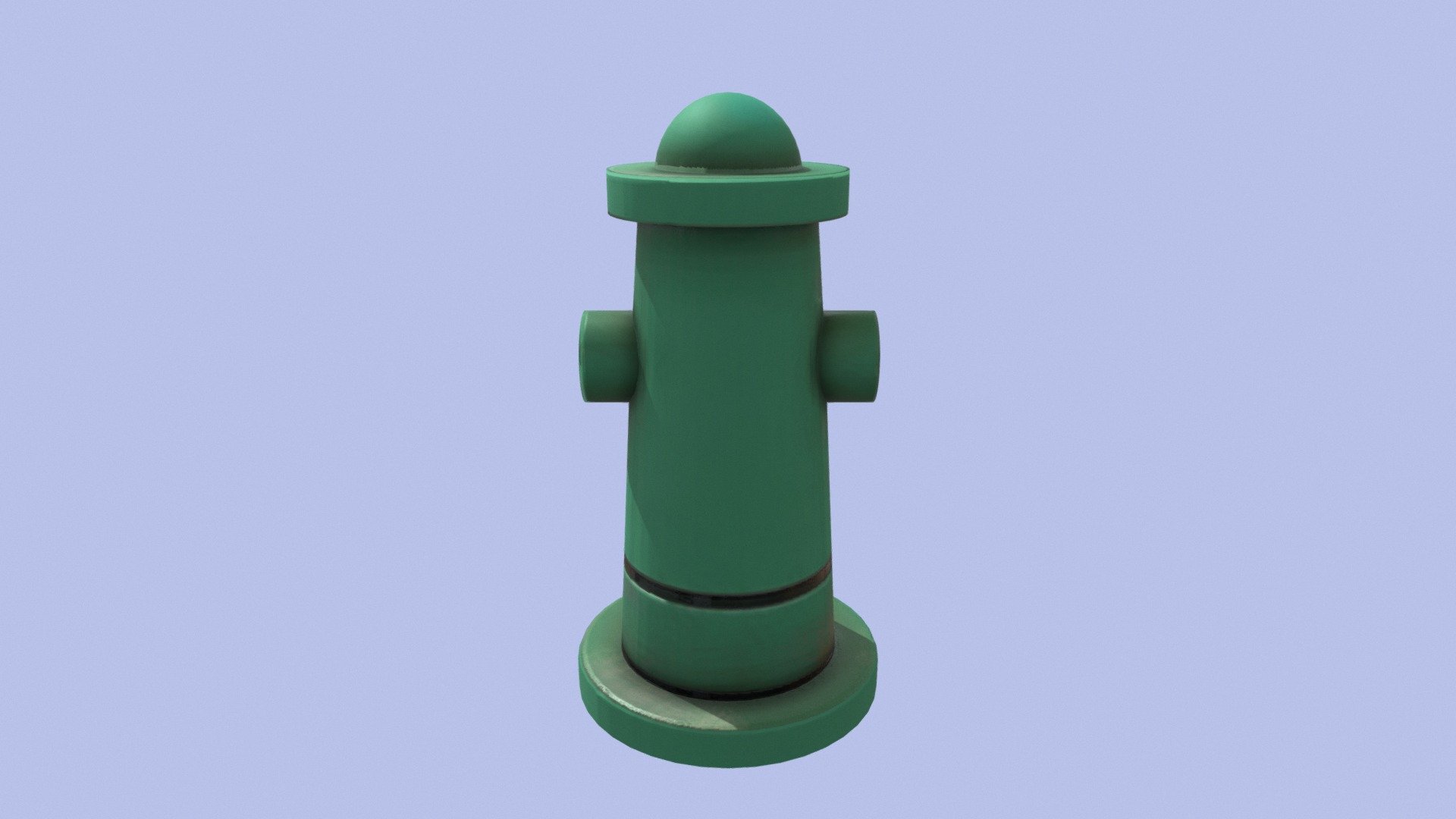 Low Poly Firehydrant