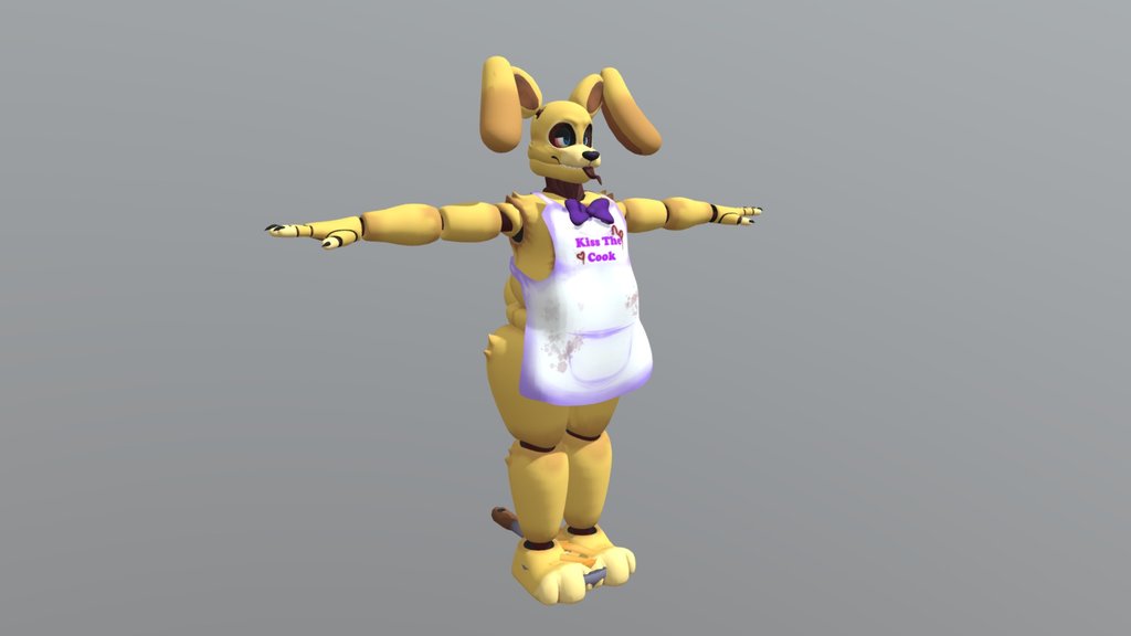 Stylized  Spring Bonnie