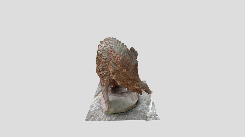 Hog Statue
