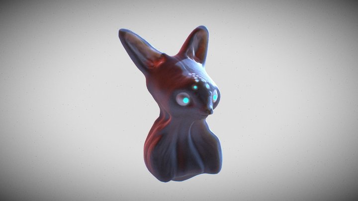 Creature Bust | John Patty 3D Model