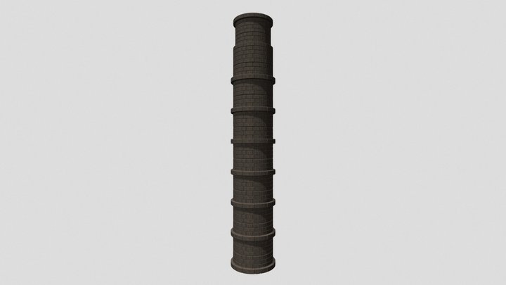Chimney Stack 3D Model