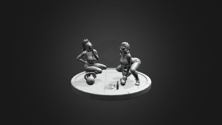 Brig_training_Mei_-_clothed- 3D Model