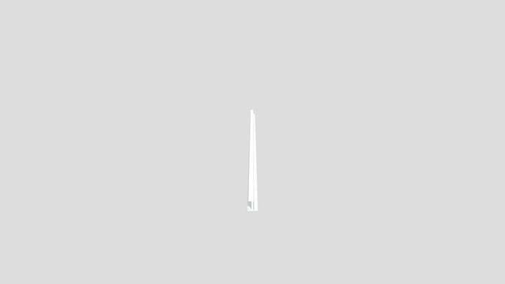Einlegeschiene 3D Model