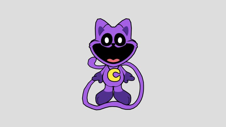 Catnap_-_poppy_playtime 3D Model