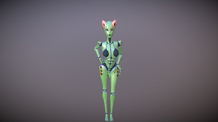 Insect creature 3D Model