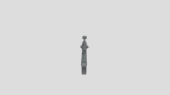 Sniper 50-Cal 3D Model