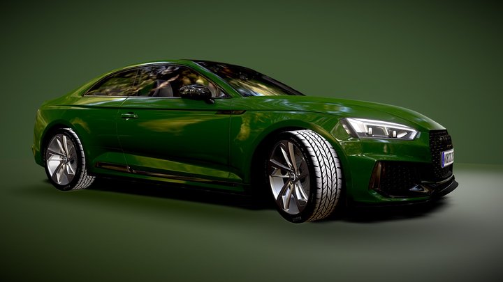 Audi RS5 3D Model