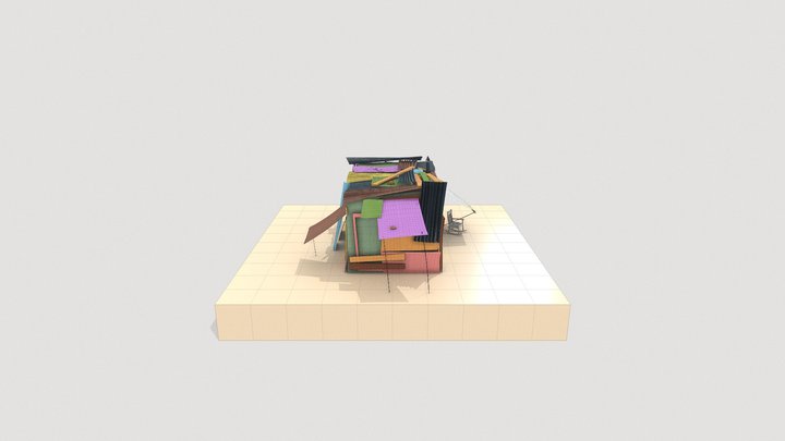 Luxury Shanty 3D Model