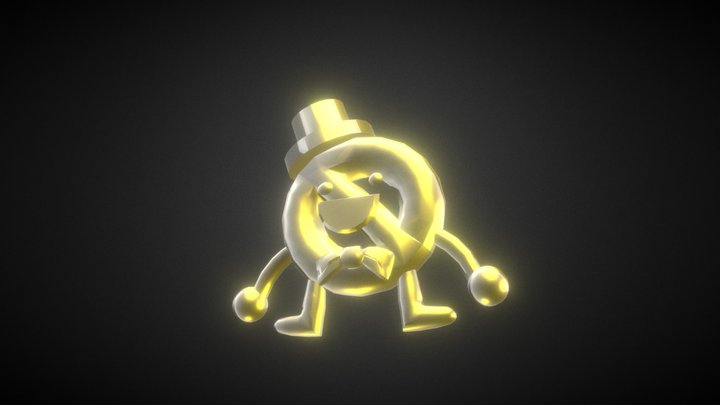 The Pianist Gamer 3D Model
