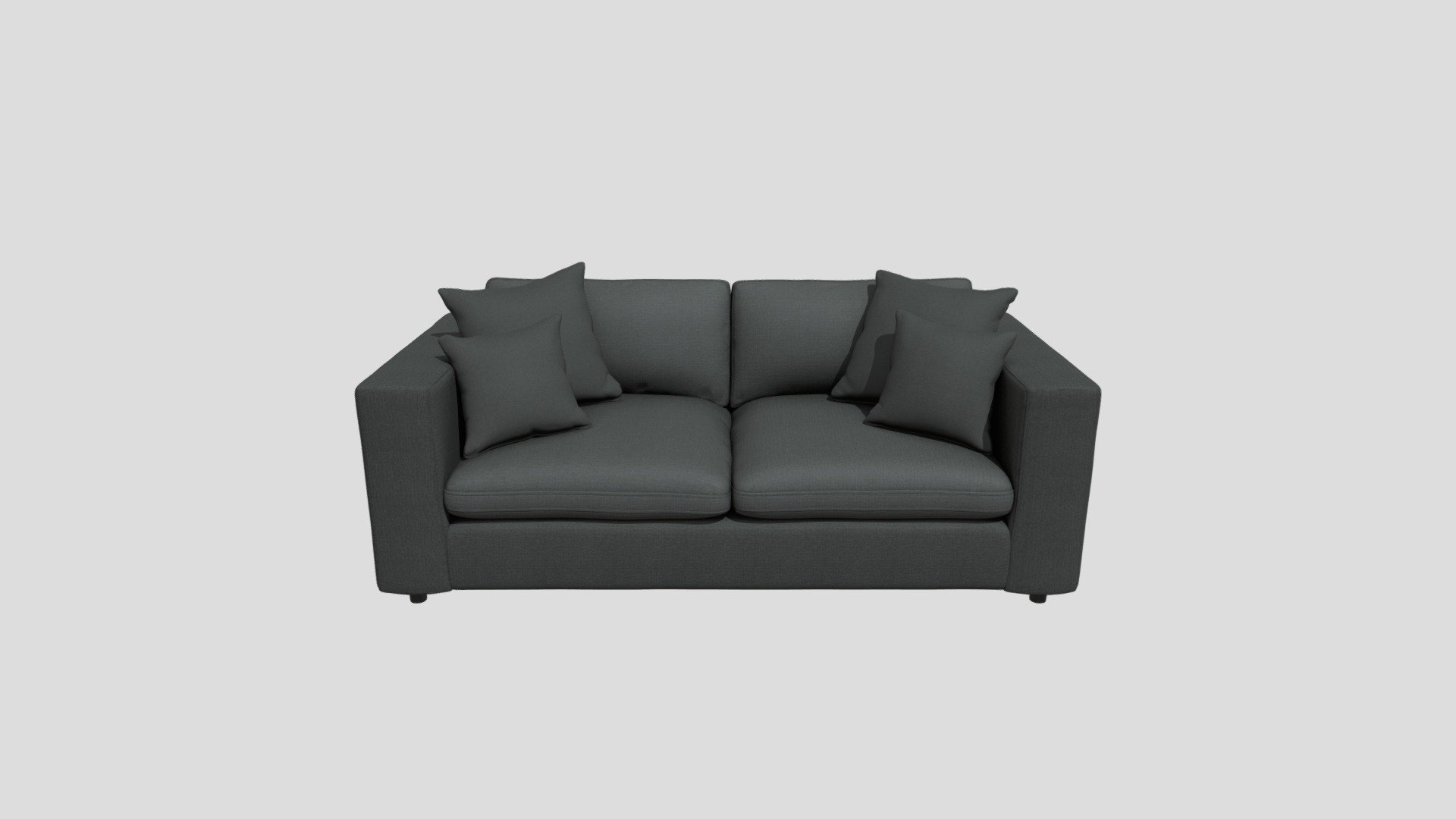 Sofa_1_ Grey - Hi Res — Sketchfab embed 3D viewer