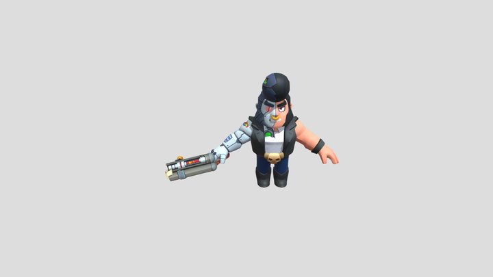 Brawl stars B-800 3D Model