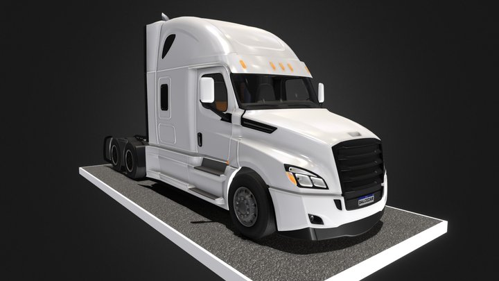 Freightliner Cascadia 3D 3D Model