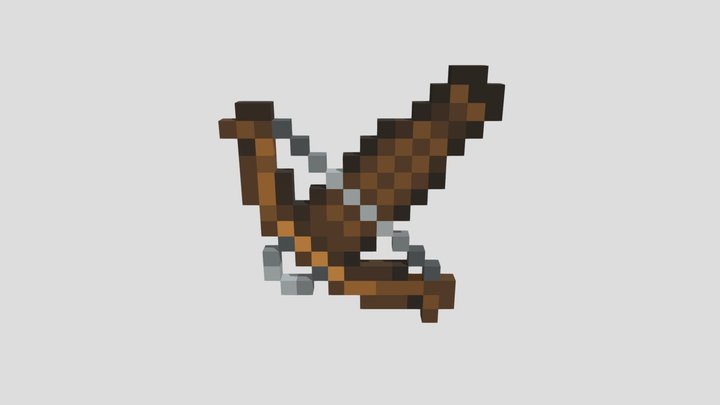 Minecraft crossbow 3D Model