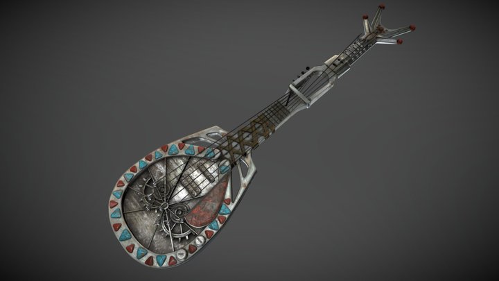 Jedi Lute – Modello 3D gratuito STL