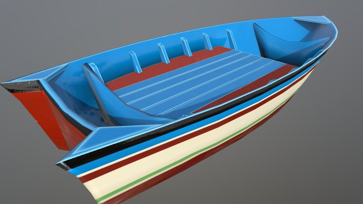 Kapal 21 3D Model