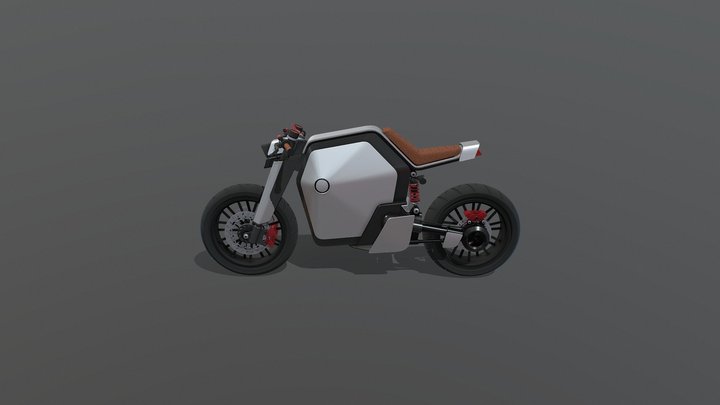 BMW KF 33 Electric Motorbike 3D Model