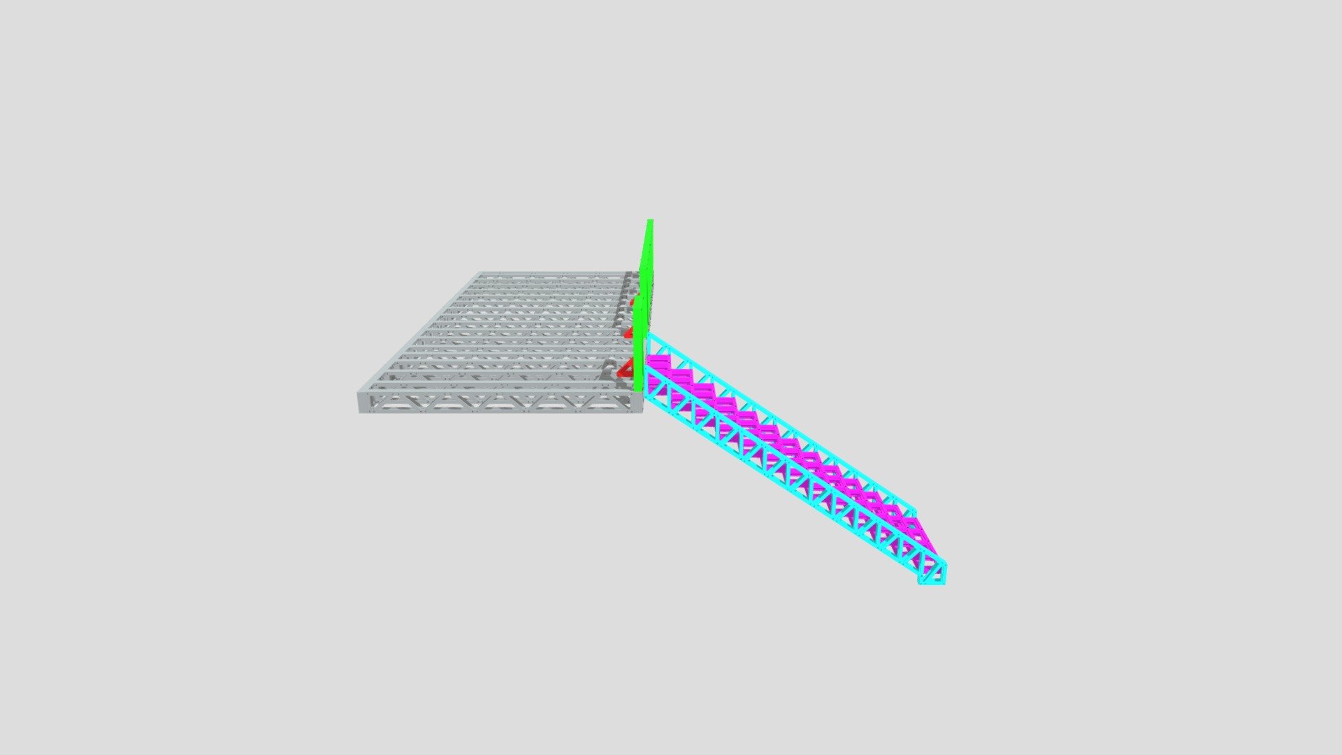 CPickwell: Ballustrade & Stairs