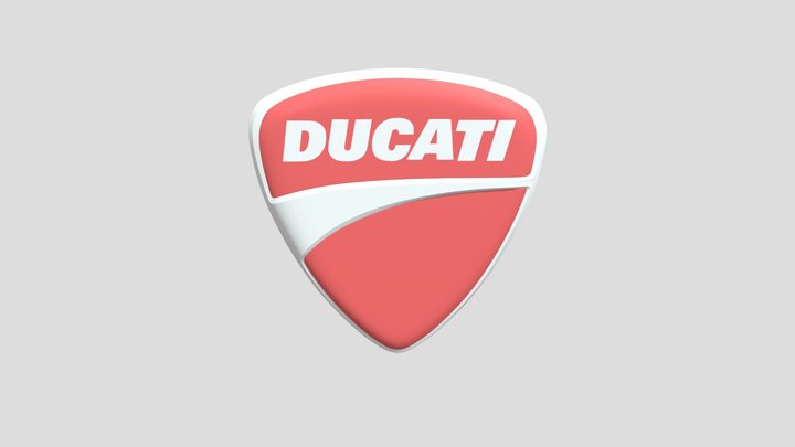 Todd_Martin_Ducati Logo_2_fbx 3D Model