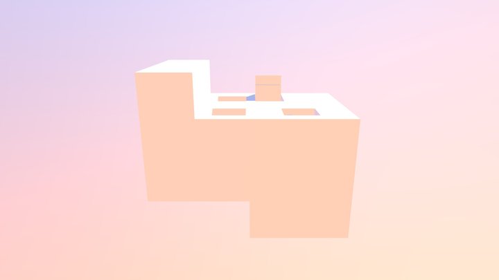 Küp Şeker Ev New2 3D Model