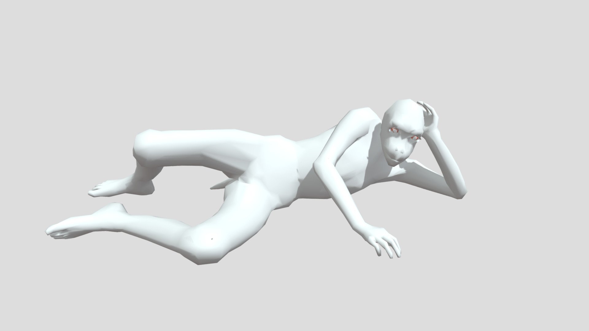 Male Laying Pose