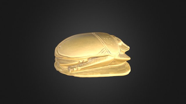 Egyptian Scarab 3D Model