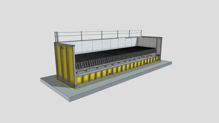 BioReactor Ifas 3D Model