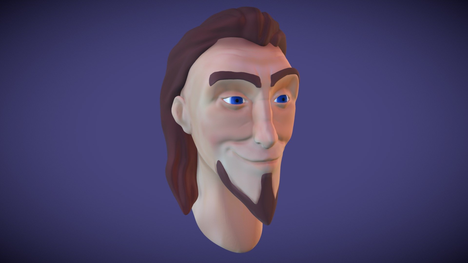 Medivh Stylized Head Sculpt