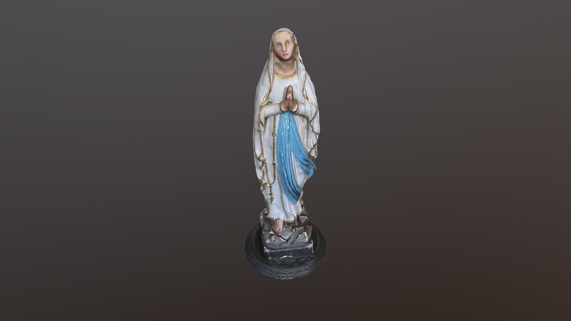 Socha Panny Márie z Lúrd - 3D model by lucia (@lucia.halajova26 ...