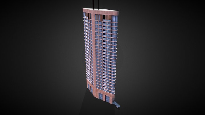 Vesteda_Tower 3D Model