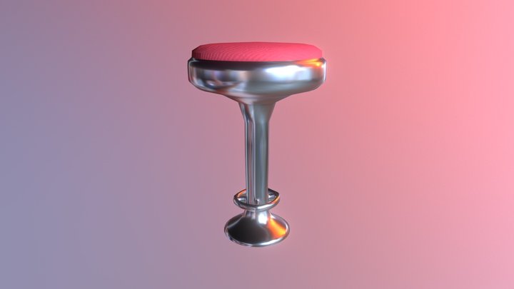 80s Chair 3D Model