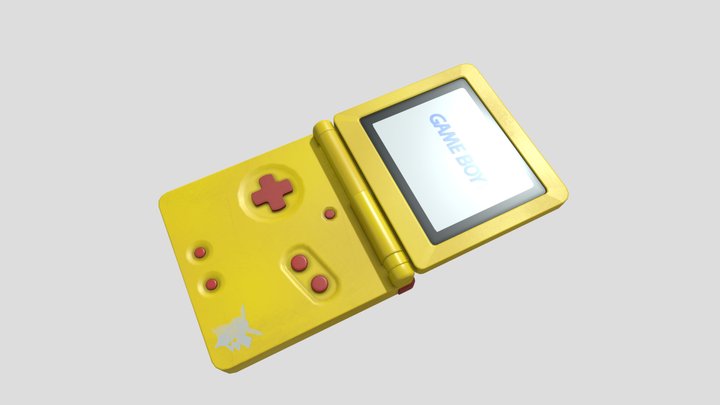 gameboy 3D Model