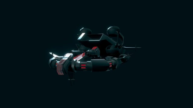 EUMK1 SF sub concept 3D Model