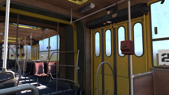 ikarus_interior 3D Model