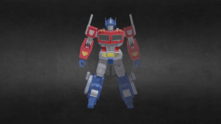G1 Optimus Prime Autobot Transformers 3D Model