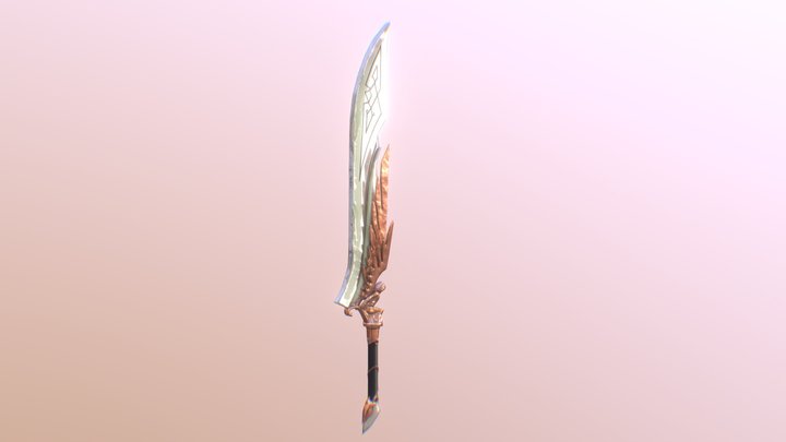 Angel Sword 3D Model