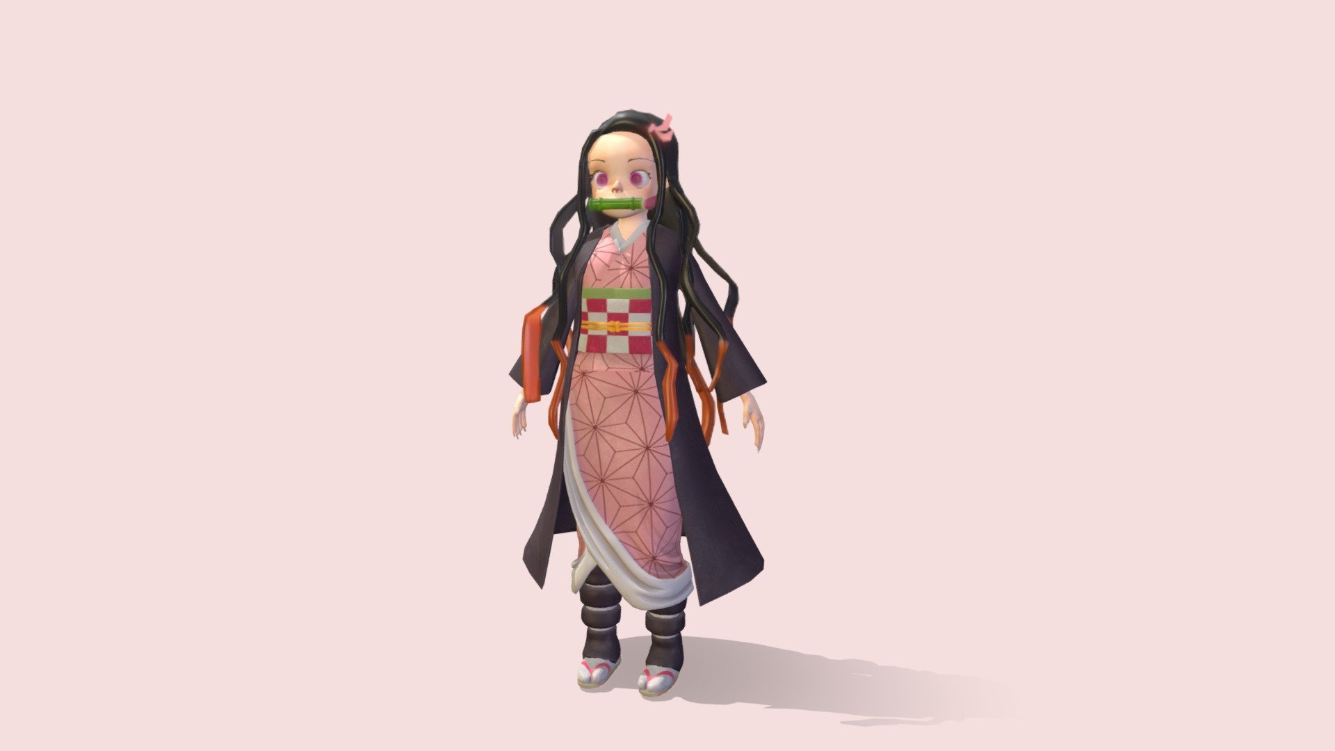 nezuko model kit