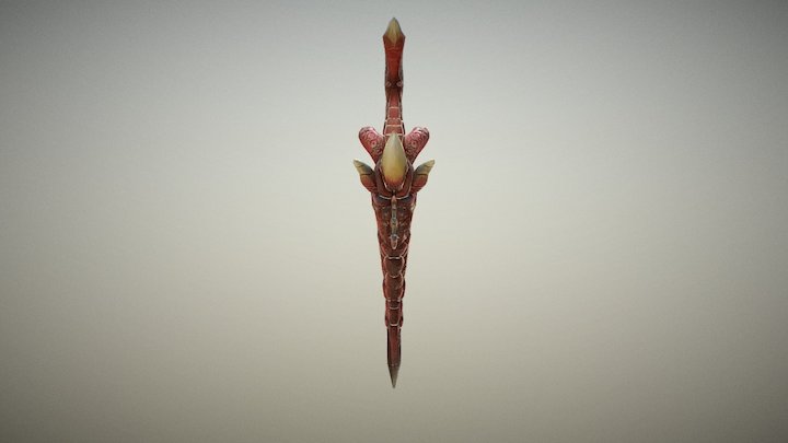 Chaos, The Demon sword 3D Model