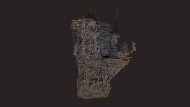 Moose Mountain - Moose Patch Far Right 3D Model