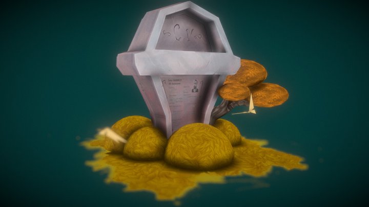 My resume 3D Model