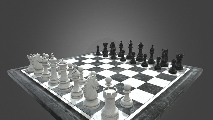 Chess – Modello 3D gratuito STL