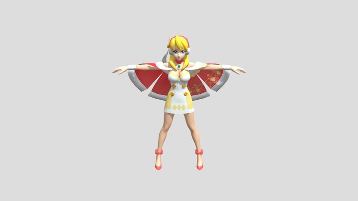 Alia (White Day Outfit) 3D Model