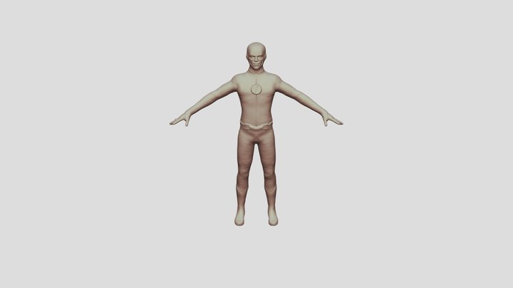 TheFlashS4 rigged free 3D Model