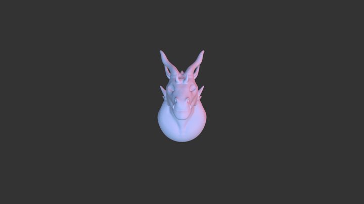 Dragon mesh draft 1 3D Model