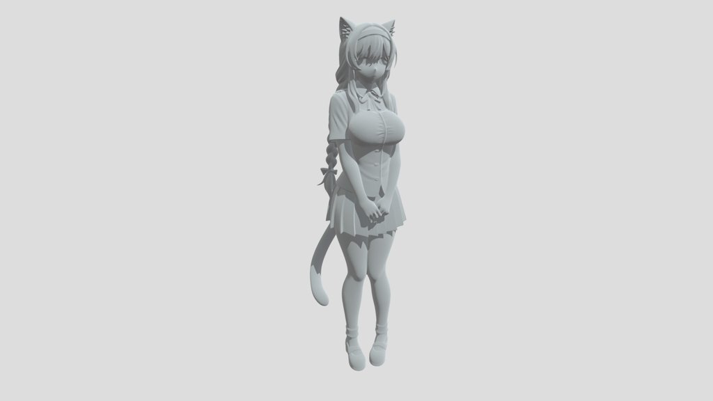 Catgirl in the Park