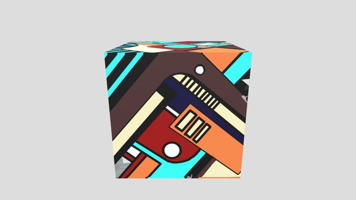 Cube 3D Model