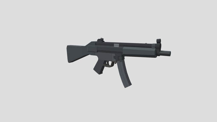 MP5A2 3D Model