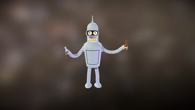 Bender Bending Rodríguez 3D Model