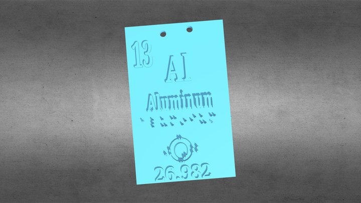 Aluminium Pope 3D Model